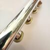 Haynes Q4 All Silver Flute, Gold Fusion Headjoint (14k Wall/Riser), Inline G, Soldered Tone Holes, 1-Year Warranty!