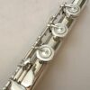 Haynes Q4 All Silver Flute, Gold Fusion Headjoint (14k Wall/Riser), Inline G, Soldered Tone Holes, 1-Year Warranty!