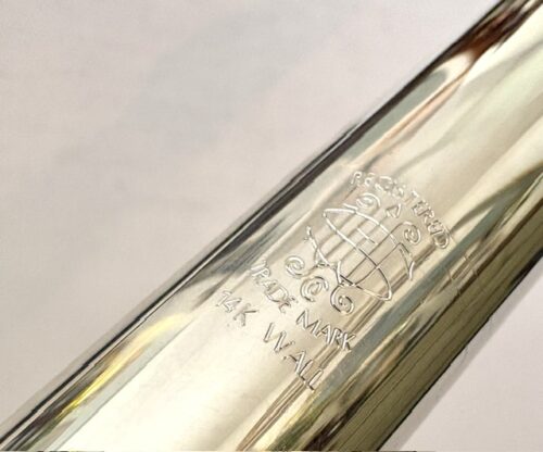 Haynes Q4 All Silver Flute, Gold Fusion Headjoint (14k Wall/Riser), Inline G, Soldered Tone Holes, 1-Year Warranty!