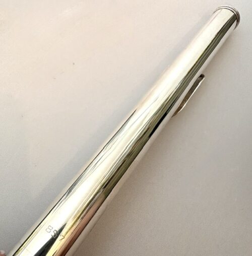 IMG_3043 Arista Sterling Silver Flute Headjoint with 14k Gold Insert/Extension, Warranty!