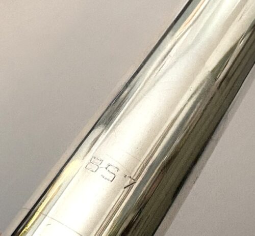 IMG_3044 Arista Sterling Silver Flute Headjoint with 14k Gold Insert/Extension, Warranty!