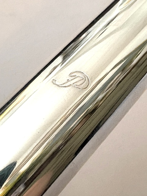 IMG_3061 Pearl PF-765 Solid Silver Flute, Offset G, B Foot, Split E Mechanism, Solid Silver, 1-Year Warranty!