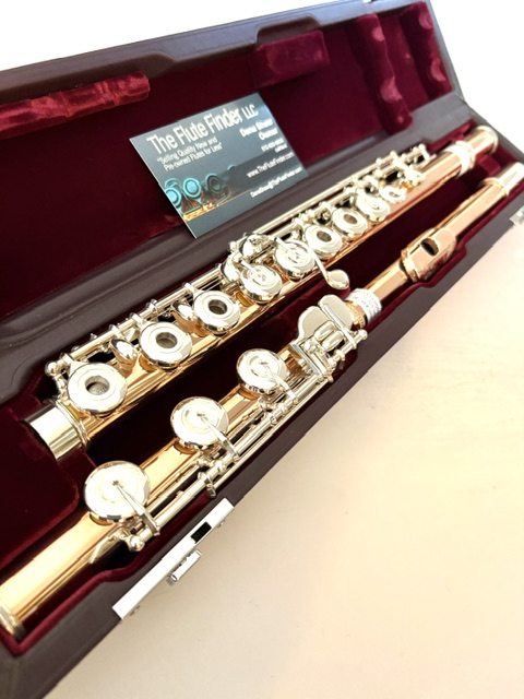 New Muramatsu 9k Gold Flute, Inline G, C# Trill, D# Roller, Heavywall, Engraved Lipplate, Factory Warranty!