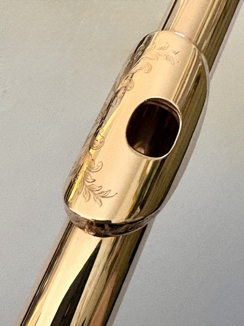 New Muramatsu 9k Gold Flute, Inline G, C# Trill, D# Roller, Heavywall, Engraved Lipplate, Factory Warranty!