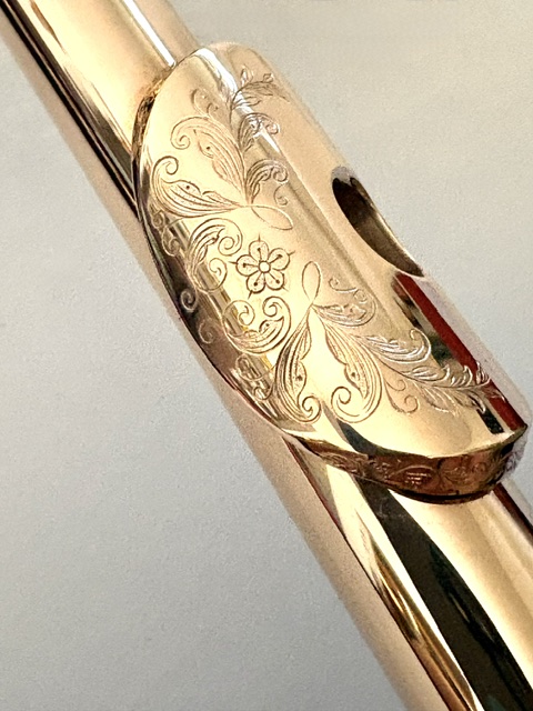 New Muramatsu 9k Gold Flute, Inline G, C# Trill, D# Roller, Heavywall, Engraved Lipplate, Factory Warranty!