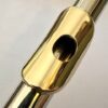 N. D. ”Tip” Lamberson Handmade White Gold Flute, Inline G, Soldered Tone Holes, C# Trill, 14k Gold Veneer Lipplate, 1-Year Warranty!