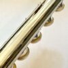 N. D. ”Tip” Lamberson Handmade White Gold Flute, Inline G, Soldered Tone Holes, C# Trill, 14k Gold Veneer Lipplate, 1-Year Warranty!