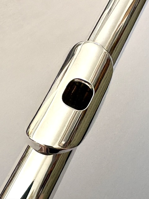IMG_3233 Altus Azumi AZ3000 .958 Solid Britannia Silver Flute, Offset G, 1-Year Warranty!