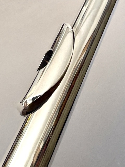 IMG_3234 Altus Azumi AZ3000 .958 Solid Britannia Silver Flute, Offset G, 1-Year Warranty!