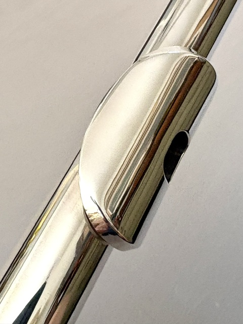 IMG_3235 Altus Azumi AZ3000 .958 Solid Britannia Silver Flute, Offset G, 1-Year Warranty!