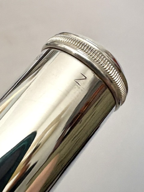 IMG_3237 Altus Azumi AZ3000 .958 Solid Britannia Silver Flute, Offset G, 1-Year Warranty!
