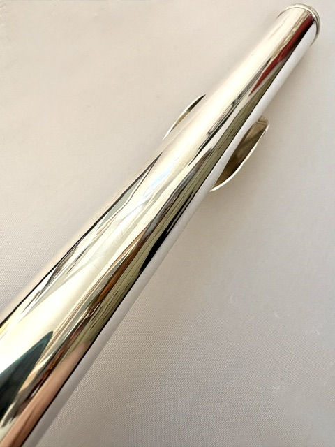 IMG_3238 Altus Azumi AZ3000 .958 Solid Britannia Silver Flute, Offset G, 1-Year Warranty!