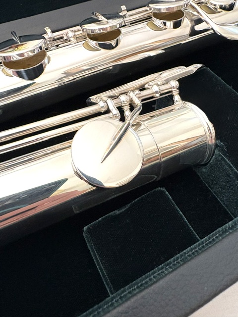 IMG_3257 Altus ASP 823E Bass Flute, Ergonomic Hand Position, Split E Mechanism, 1-Year Warranty!