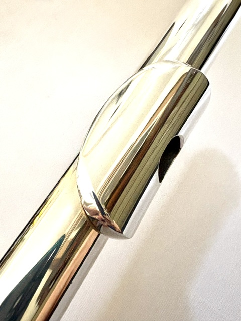 IMG_3270 This is a Yamaha 481II Solid Silver Flute, Inline G, in great condition, One year warranty!