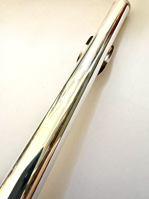 IMG_3272 This is a Yamaha 481II Solid Silver Flute, Inline G, in great condition, One year warranty!