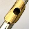 IMG_3283 Yamaha YFL-481II Solid Silver Flute, Gold Plated Lipplate, Inline G, B Foot, 1-Year Warranty!