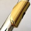 IMG_3285 Yamaha YFL-481II Solid Silver Flute, Gold Plated Lipplate, Inline G, B Foot, 1-Year Warranty!