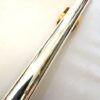 IMG_3286 Yamaha YFL-481II Solid Silver Flute, Gold Plated Lipplate, Inline G, B Foot, 1-Year Warranty!