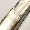 IMG_3287 Yamaha YFL-481II Solid Silver Flute, Gold Plated Lipplate, Inline G, B Foot, 1-Year Warranty!