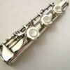 IMG_3294 Yamaha YFL-481II Solid Silver Flute, Gold Plated Lipplate, Inline G, B Foot, 1-Year Warranty!