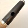 Howel Roberts Handmade African Blackwood Alto Flute Headjoint, Sterling Silver Rings/Tenon
