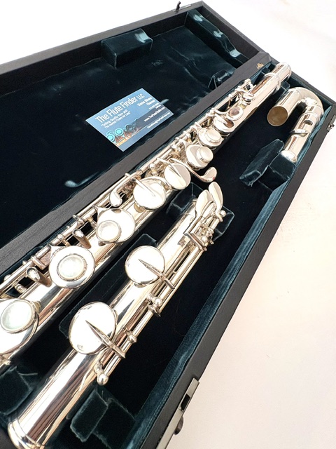 IMG_3444 Altus 1019E Sterling Silver Alto Flute, Curved Headjoint, 1-Year Warranty!