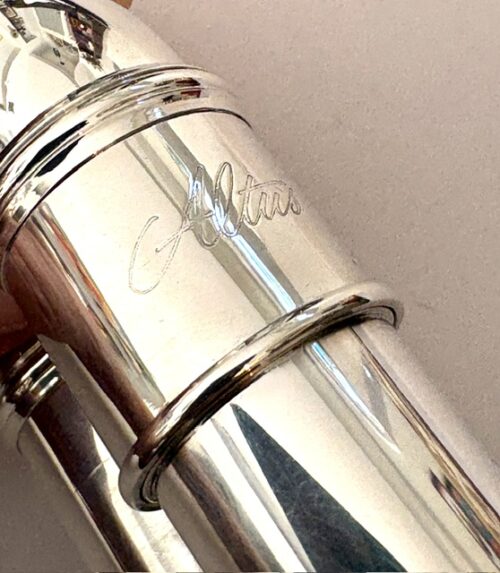IMG_3449 Altus 1019E Sterling Silver Alto Flute, Curved Headjoint, 1-Year Warranty!