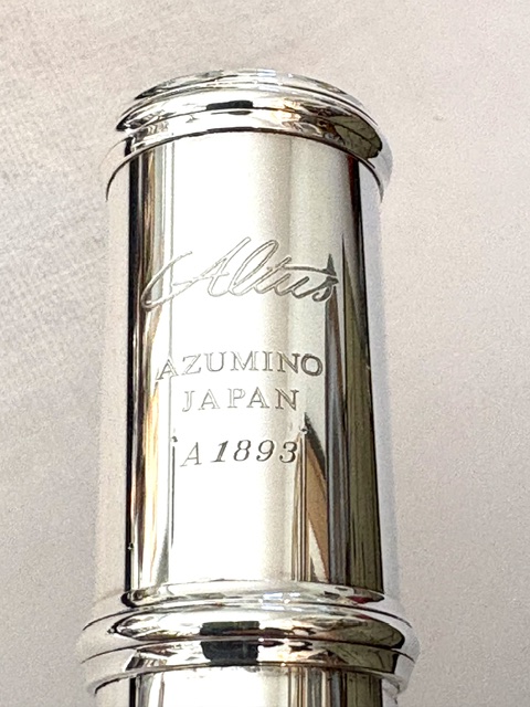 IMG_3450 Altus 1019E Sterling Silver Alto Flute, Curved Headjoint, 1-Year Warranty!
