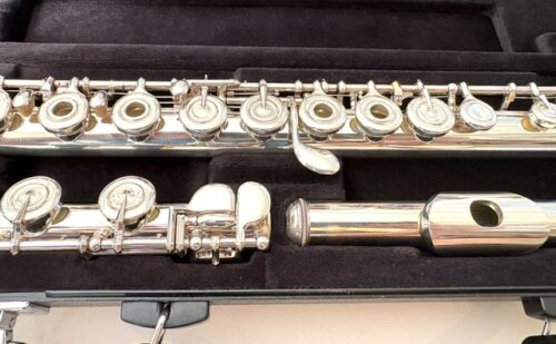 IMG_3466 Yamaha YFL-282 Flute, Inline G, C foot, 1-Year Warranty!