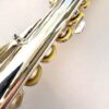 IMG_3494 Yamaha YFL-461 (=462) Solid Silver Flute, Offset G, B Foot, Serviced & 1-Year Warranty!