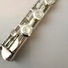IMG_3497 Yamaha YFL-461 (=462) Solid Silver Flute, Offset G, B Foot, Serviced & 1-Year Warranty!