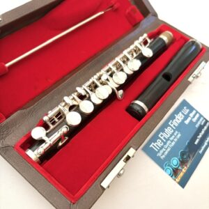 Miles Zentner Handmade Grenadilla Wood Piccolo, Standard Headjoint Cut, 1-Year Warranty!