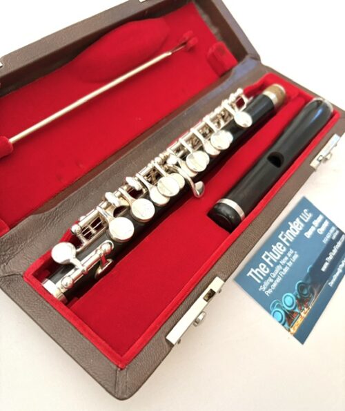 IMG_3500 Miles Zentner Handmade Grenadilla Wood Piccolo, Standard Headjoint Cut, 1-Year Warranty!