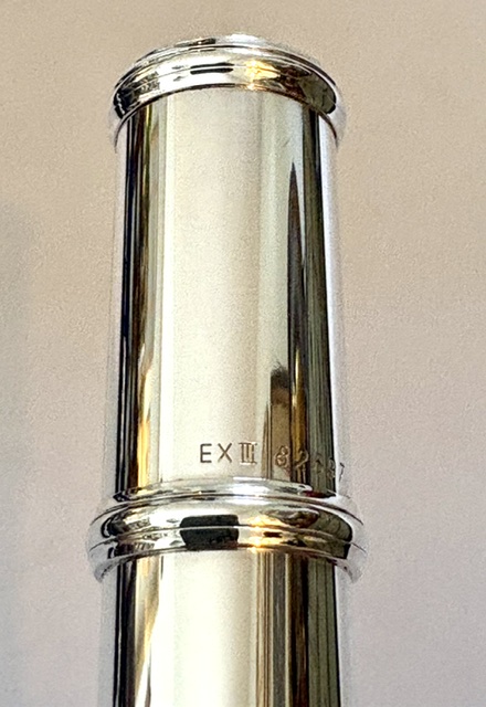 IMG_3632 Muramatsu EXIII Handmade Flute, Sterling Silver Standard Headjoint, Offset G, High E Facilitator, 1-Year Warranty!